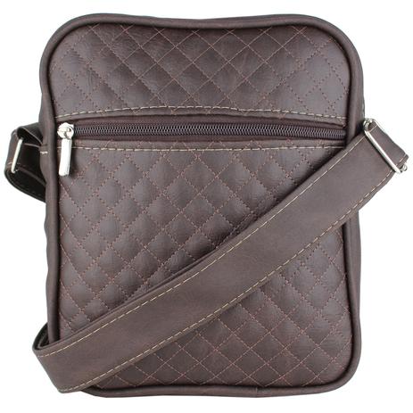 Shoulder Bag Lennas Wish Matelassê Cor: Marrom Menor preço em Shoulder Bag Lennas Wish Matelassê Cor: Marrom