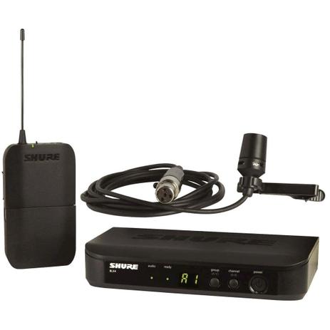 Shure BLX14/CVL Microfone sem Fio Lapela Menor preço em Shure BLX14/CVL Microfone sem Fio Lapela