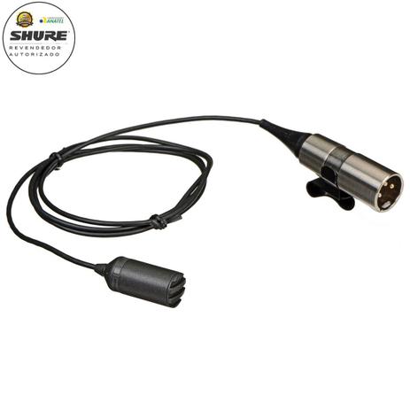 Shure - Microfone Miniatura Dinâmico de lapela Com Fio SM11 Menor preço em Shure - Microfone Miniatura Dinâmico de lapela Com Fio SM11