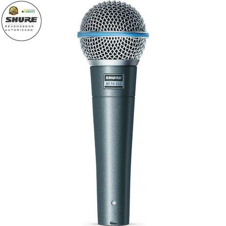 Shure - Microfone Vocal BETA 58A Menor preço em Shure - Microfone Vocal BETA 58A