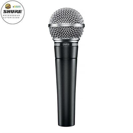 Shure - Microfone Vocal Dinâmico Cardioide SM58 LC Menor preço em Shure - Microfone Vocal Dinâmico Cardioide SM58 LC