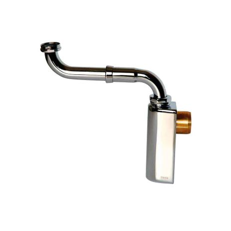 Sifão articulado para lavatório 1.1/2” DN25 DN40 cromado Deca Menor preço em Sifão articulado para lavatório 1.1/2” DN25 DN40 cromado Deca