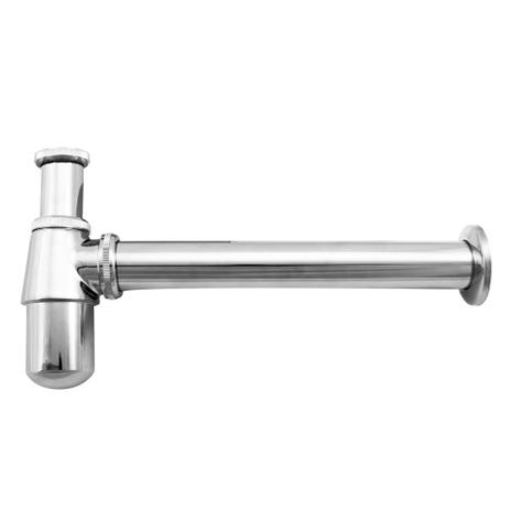 Sifão Metálico Com Copo Para Banheiro 1 1/4 - Docelar Menor preço em Sifão Metálico Com Copo Para Banheiro 1 1/4 - Docelar