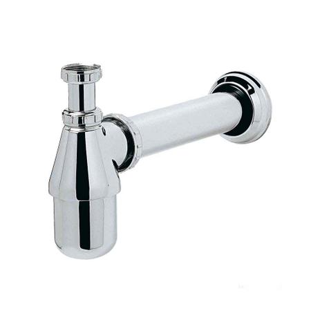 Sifão para lavatórios 1” x 1.1/2” 8” cromado Esteves Menor preço em Sifão para lavatórios 1” x 1.1/2” 8” cromado Esteves