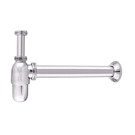 Sifão para pias de cozinha americana 1.1/2 x 2” 30cm cromado Forusi Menor preço em Sifão para pias de cozinha americana 1.1/2 x 2” 30cm cromado Forusi