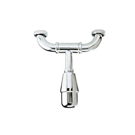 Sifão para pias de cozinha duplo 2” com 29cm entre furos cromado Esteves Menor preço em Sifão para pias de cozinha duplo 2” com 29cm entre furos cromado Esteves