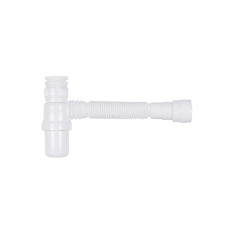 Sifão Sanfonado com Copo Universal Branco - Astra Menor preço em Sifão Sanfonado com Copo Universal Branco - Astra