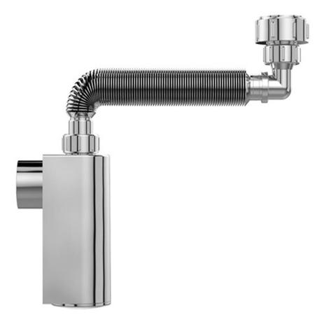 Sifão Tubo Extensivo Cromado De Parede Com Copo Blukit Menor preço em Sifão Tubo Extensivo Cromado De Parede Com Copo Blukit
