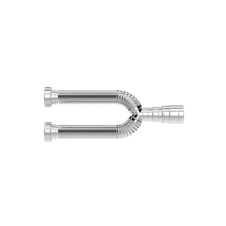Sifão Tubo Extensivo Duplo Universal Cromado - Blukit Menor preço em Sifão Tubo Extensivo Duplo Universal Cromado - Blukit