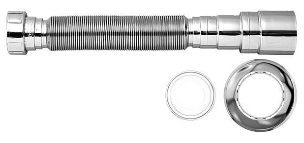 Sifão Tubo Extensivo Universal Cromado - Blukit Menor preço em Sifão Tubo Extensivo Universal Cromado - Blukit