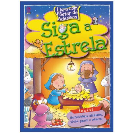 Siga a Estrela - Livro com Pôster de Adesivos - Casa publicadora assembleia de deus Menor preço em Siga a Estrela - Livro com Pôster de Adesivos - Casa publicadora assembleia de deus