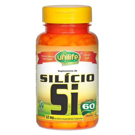 Silício Quelato Si (450mg) 60 Cápsulas Vegetarianas - Unilife Menor preço em Silício Quelato Si (450mg) 60 Cápsulas Vegetarianas - Unilife