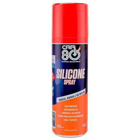 Silicone lubrificante em spray 300 ml - Car80 Menor preço em Silicone lubrificante em spray 300 ml - Car80