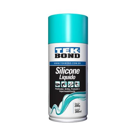 Silicone lubrificante em spray 300 ml (Incolor) - Tekbond Menor preço em Silicone lubrificante em spray 300 ml (Incolor) - Tekbond