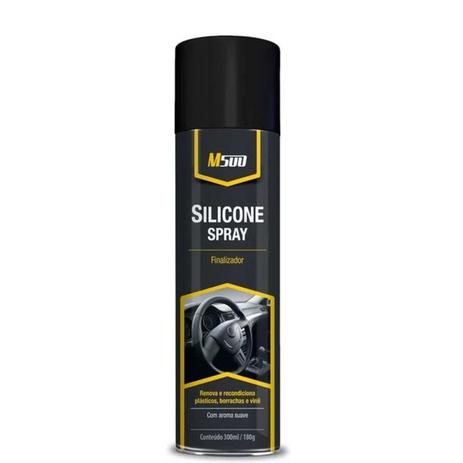 Silicone Spray Automotivo M500 Perfumado Aroma Suave 300ml Menor preço em Silicone Spray Automotivo M500 Perfumado Aroma Suave 300ml