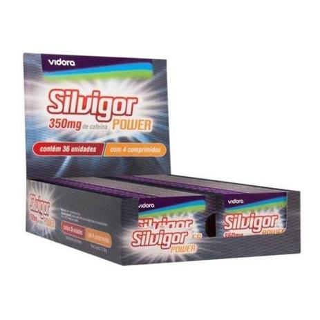 Silvigor Power 24un X 4cp 350mg - Vidora Menor preço em Silvigor Power 24un X 4cp 350mg - Vidora