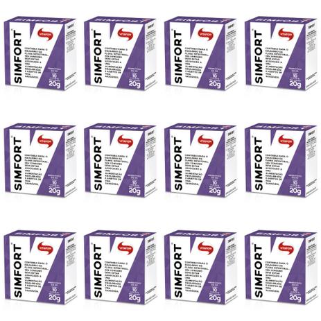 Simfort Probiótico Sachês 10x2g (Kit C/12) Menor preço em Simfort Probiótico Sachês 10x2g (Kit C/12)