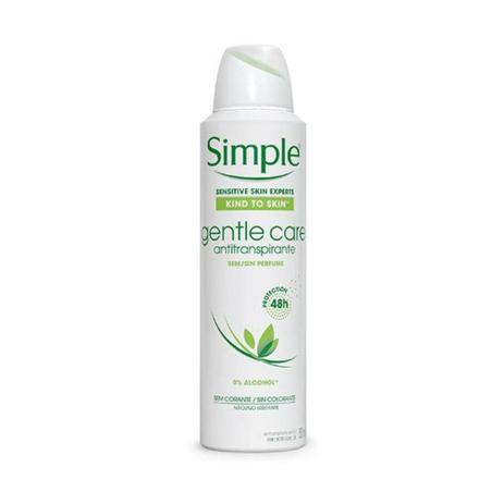 Simple Glente Care Desodorante Aerosol Feminino 150ml Menor preço em Simple Glente Care Desodorante Aerosol Feminino 150ml