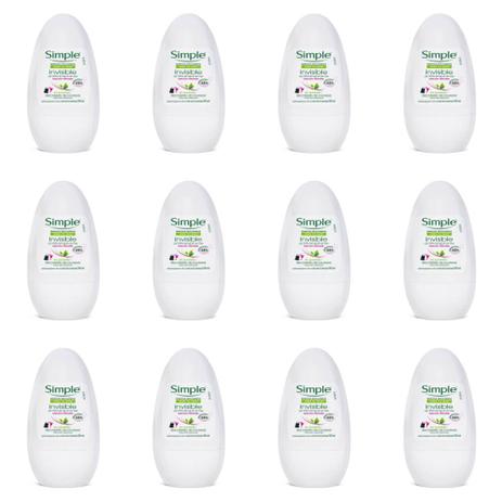 Simple Invisible S/ Perfume Desodorante Rollon Feminino 50ml (Kit C/12) é boa?