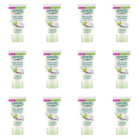 Simple Moisturising Sabonete Facial 50ml (Kit C/12) Menor preço em Simple Moisturising Sabonete Facial 50ml (Kit C/12)