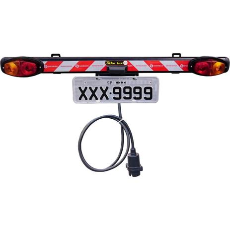 Sinalizador Bike Lux para Suporte Transbike Traseiro com Porta Placa - Peixinho bike Menor preço em Sinalizador Bike Lux para Suporte Transbike Traseiro com Porta Placa - Peixinho bike