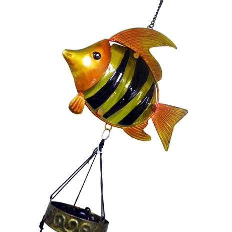 Sino Dos Ventos Relaxamento Forma de Peixe Amarelo (SIN-7) - Braslu Menor preço em Sino Dos Ventos Relaxamento Forma de Peixe Amarelo (SIN-7) - Braslu
