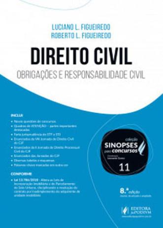 Sinopses para concursos - direito civil - obrigações e responsabilidade civil - vol.11 - Juspodivm Menor preço em Sinopses para concursos - direito civil - obrigações e responsabilidade civil - vol.11 - Juspodivm
