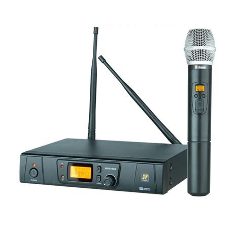 Sistema de Microfone Sem Fio De Mão Digital 48 Canais STANER SRW48S / HT48 Menor preço em Sistema de Microfone Sem Fio De Mão Digital 48 Canais STANER SRW48S / HT48