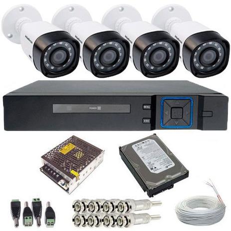 Sistema de Vigilância 4 Câmeras Intelbras 1010B 1 Megapixel 720p DVR 4 Canais - Alta Resolução - Dvr anko Menor preço em Sistema de Vigilância 4 Câmeras Intelbras 1010B 1 Megapixel 720p DVR 4 Canais - Alta Resolução - Dvr anko