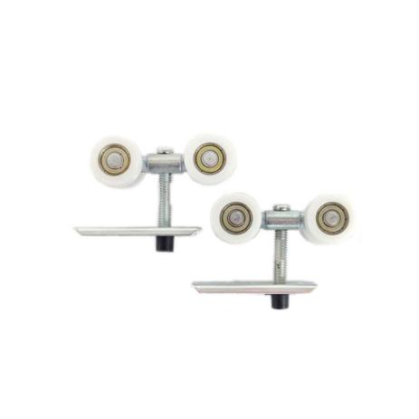 Sistema Deslizante 4R 25 mm para Portas de Madeira (40 Kg) Kit para 01 Porta - Rodinato Menor preço em Sistema Deslizante 4R 25 mm para Portas de Madeira (40 Kg) Kit para 01 Porta - Rodinato