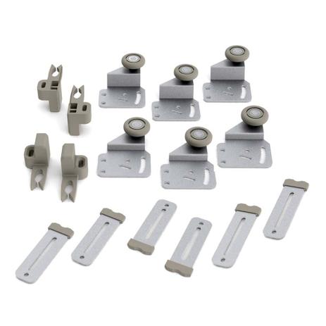 Menor preço em Sistema Deslizante ROS 55 318 (50 Kg) para 03 Portas - Rometal