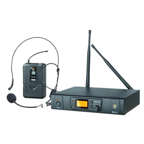 Sistema UHF De Microfones Sem Fio Headset SRW-48S/BT48 - Staner Menor preço em Sistema UHF De Microfones Sem Fio Headset SRW-48S/BT48 - Staner