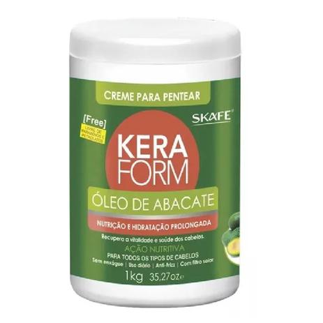 Skafe - Creme Para Pentear Keraform Óleo De Abacate 1kg Menor preço em Skafe - Creme Para Pentear Keraform Óleo De Abacate 1kg