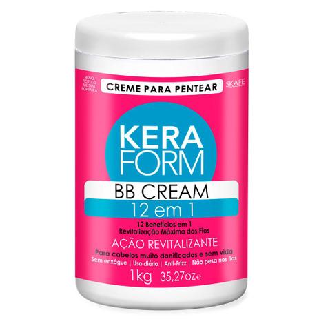 Skafe Keraform BB Cream 12 em 1 - Creme para Pentear Menor preço em Skafe Keraform BB Cream 12 em 1 - Creme para Pentear