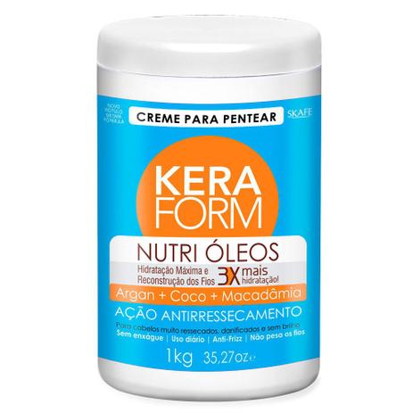 Skafe Keraform Nutri Óleos - Creme para Pentear Menor preço em Skafe Keraform Nutri Óleos - Creme para Pentear