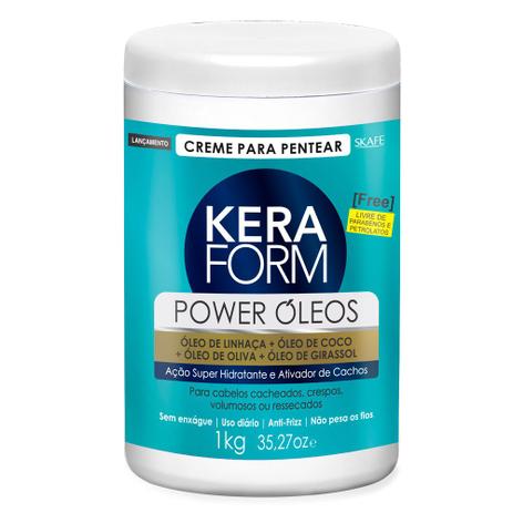 Skafe Keraform Power Óleos - Creme para Pentear Menor preço em Skafe Keraform Power Óleos - Creme para Pentear