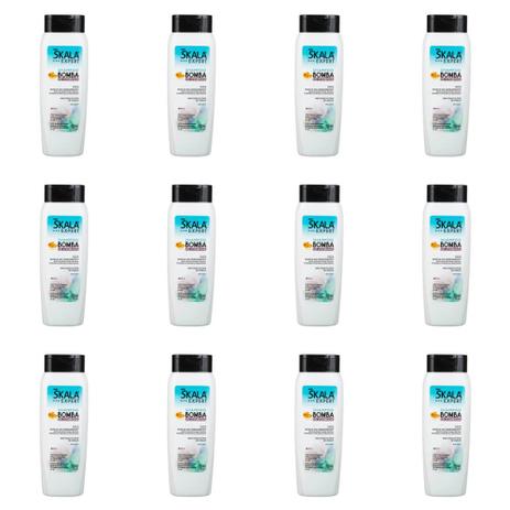 Skala Bomba Vitamina Shampoo 350ml (Kit C/12) Menor preço em Skala Bomba Vitamina Shampoo 350ml (Kit C/12)