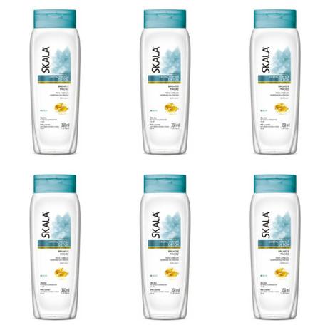 Skala Cristal Hortelã Shampoo 350ml (Kit C/06) Menor preço em Skala Cristal Hortelã Shampoo 350ml (Kit C/06)
