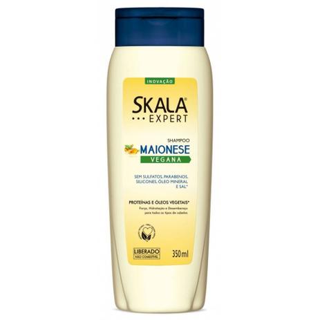 Skala Maionese Vegana Shampoo 350ml Menor preço em Skala Maionese Vegana Shampoo 350ml