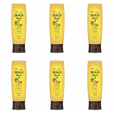 Skala Maracujá E Patauá Condicionador 325ml (Kit C/06) Menor preço em Skala Maracujá E Patauá Condicionador 325ml (Kit C/06)