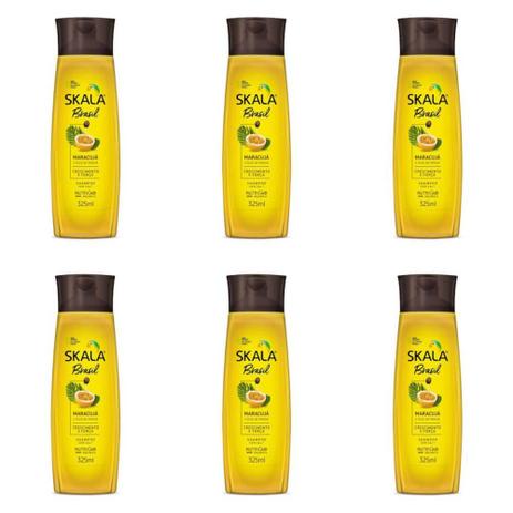 Skala Maracujá / Patauá Shampoo 325ml (Kit C/06) Menor preço em Skala Maracujá / Patauá Shampoo 325ml (Kit C/06)