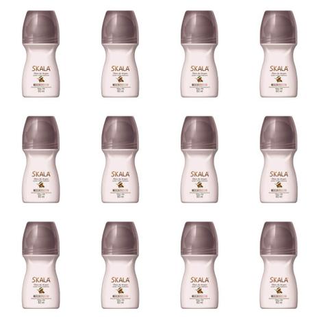 Skala Óleo De Argan Desodorante Rollon 60ml (Kit C/12) Menor preço em Skala Óleo De Argan Desodorante Rollon 60ml (Kit C/12)