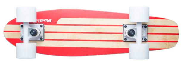 Skate Cruiser Bambu Red Nose Menor preço em Skate Cruiser Bambu Red Nose