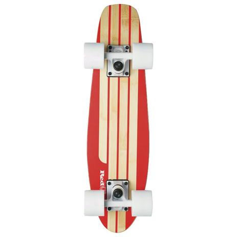 Skate Cruiser Red Nose Bamboo ABEC-7 Rodas Brancas é boa?