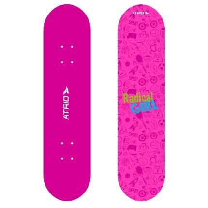 Skate Infantil Feminino Rosa - Atrio é ruim? Skate Infantil Feminino Rosa - Atrio é boa?