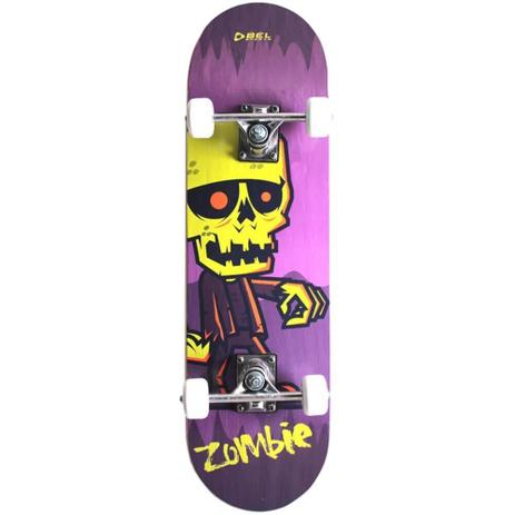 Skate Radical Iniciante Zombie Skateboard Shape 80x19 Bel Sports - 401900 - Bel Fix