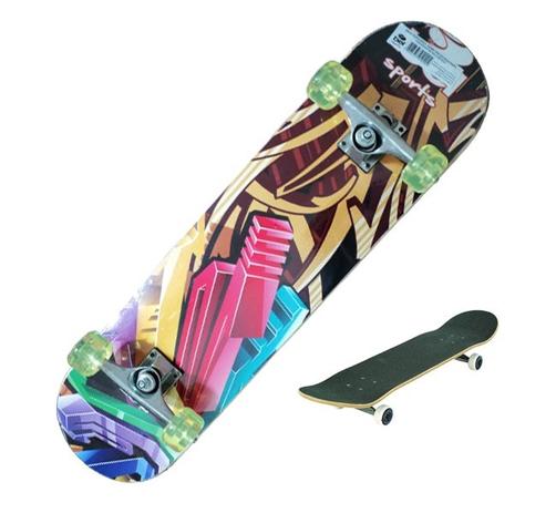 Skate Semi Profissional Bel Sports Colorido Menor preço em Skate Semi Profissional Bel Sports Colorido