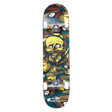 Skate Skateboard Mormaii Chill Abec-5 Amarelo Menor preço em Skate Skateboard Mormaii Chill Abec-5 Amarelo