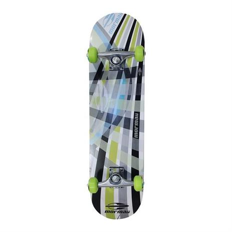 Skate Skateboard Mormaii Chill Abec 5 Verde E Cinza Menor preço em Skate Skateboard Mormaii Chill Abec 5 Verde E Cinza