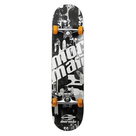 Skateboard Chill Street PRETO-BRANCO - Mormaii Menor preço em Skateboard Chill Street PRETO-BRANCO - Mormaii